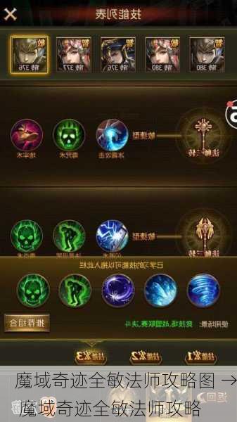 魔域奇迹全敏法师攻略图 → 魔域奇迹全敏法师攻略  第1张